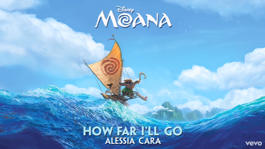 Moana music Video - How far I'll Go